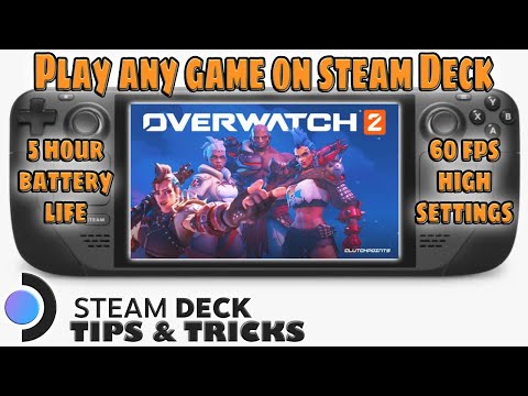 Steam Deck Tips: Play Any Game on the Steam Deck, Locked 60 FPS, and have a 5 Hour Battery Life!