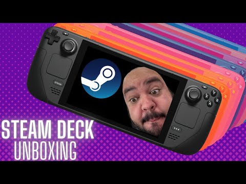 STEAM DECK: UNBOXING E PRIMEIRAS IMPRESSÕES.