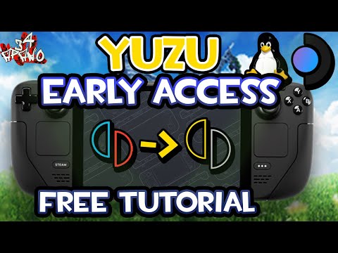 Steam Deck Yuzu Early Acces Tutorial (FREE)