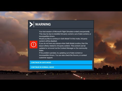 Strange Bugs in Microsoft Flight Simulator 2020