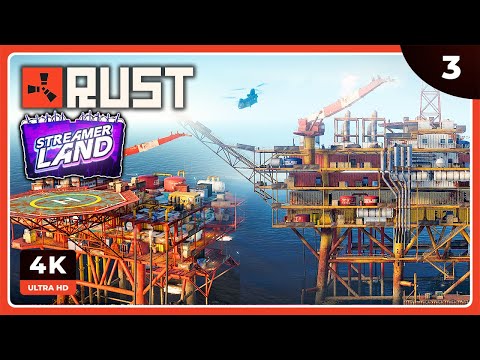 STREAMERLAND #3 | ¡A POR LAS PETROS! | RUST Gameplay Español