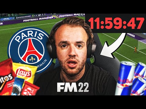 Streaming Football Manager Until I Lose With PSG