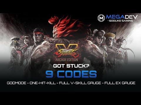 STREET FIGHTER V Cheats: Godmode, Weak Opponent, Full V-Skill Gauge, … | Trainer by MegaDev
