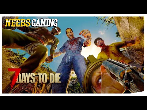 Stuck in a Hole! – 7 Days to Die Darkness Falls Mod Ep 17