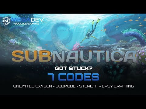 SUBNAUTICA Cheats: Unlimited Oxygen, Godmode, Stealth, Easy Crafting, … | Trainer by MegaDev