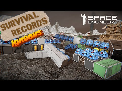 Survival Records, Igneous (Space Engineers Lets Play) E32