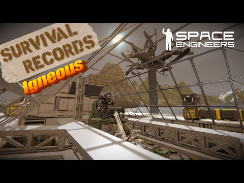 Survival Records, Igneous (Space Engineers Lets Play) E33