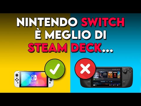 SWITCH è meglio di STEAM DECK…