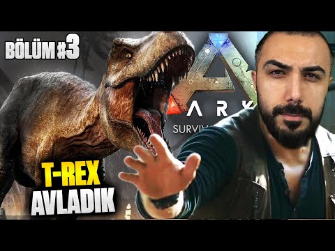 T-REX AVLADIK!! (Bölüm #3) | EKİPLE ARK SURVIVAL EVOLVED | Barış Can