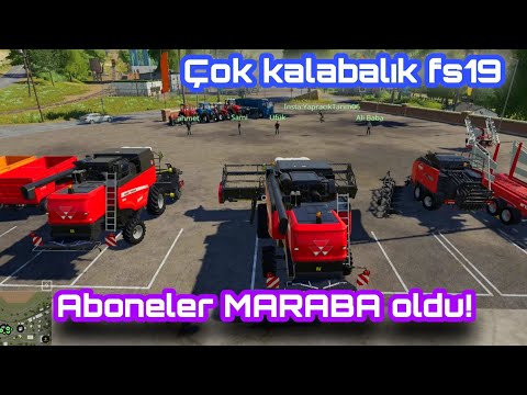 TAKİPÇİLERİMİZ MARABALARIMIZ OLDU. FARMİNG SİMULATOR 2019 ROLEPLAY YAPIYORUZ. BÖLÜM 7