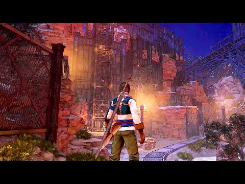 Tales of Arise – 16 mins of new Gameplay | Exploring & New Boss (Japanese)