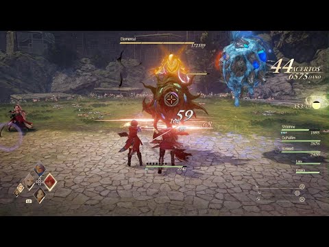Tales of Arise – Enfrentando Elemental