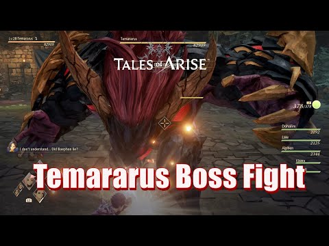 Tales of Arise How to Beat Temararus Boss Fight