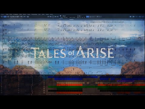 Tales of ARISE | Opening – HIBANA (Guitar Pro 7 Instrumental)
