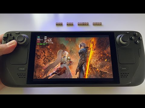 Tales of Arise – Steam Deck handheld gameplay
