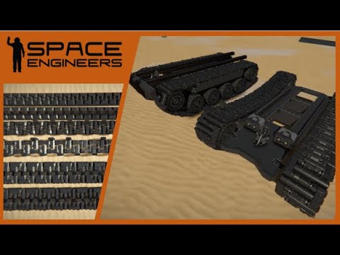 Tank Tracks Experiments- Space Engineers