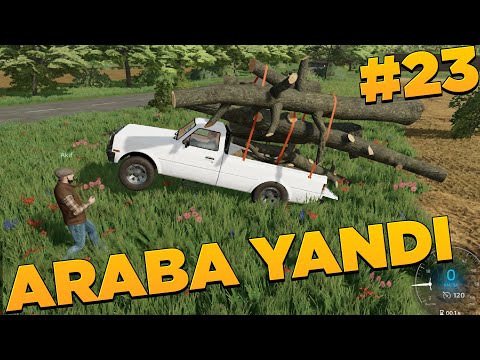 TARLAYA YANINDAKİ AGAÇLARI TEMİZLEDİK | FARMİNG SİMULATOR 2022 | FS 22 | fs22 öğretici oynanış