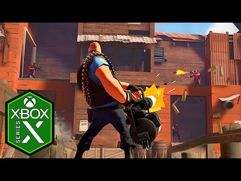 Team Fortress 2 Xbox Series X Gameplay Multiplayer 2 [The Orange Box]