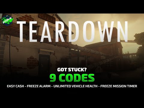 TEARDOWN Cheats: Freeze Alarm, Unlimited Ammo, Godmode, … | Trainer by PLITCH