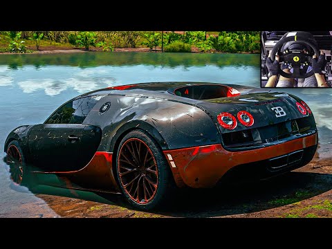 TERKEDİLMİŞ Bugatti Veyron MODİFİYE ETTİK – Forza Horizon 5
