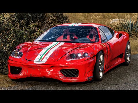 TERKEDİLMİŞ FERRARI 360 CHALLENGE STRADALE – Forza Horizon 5