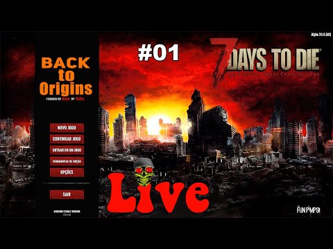 Testando o Mod 🛑BACK TO ORIGINS🛑 7Days to die