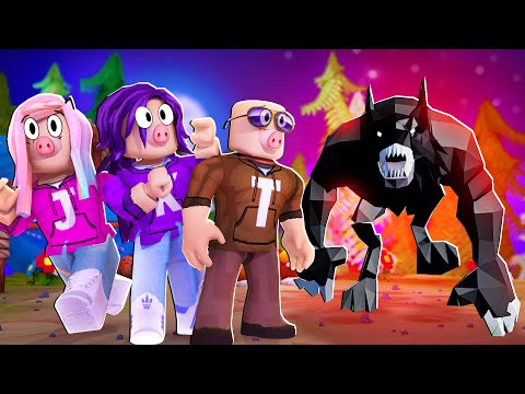 The 3 Little Pigs Vs the Wolf! | Roblox: Wolfy
