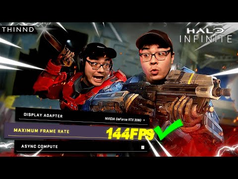 The BEST Halo Infinite Graphics Settings for 144 FPS! Keybinds, Audio, Sensitivity Tips
