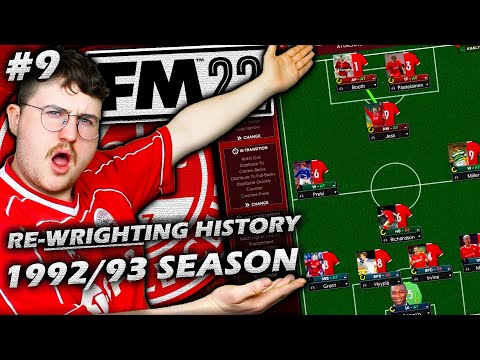 The BEST Tactic Football Manager 2022 Has EVER Seen | Aberdeen FC FM2022 1992/93 Retro Database | #9