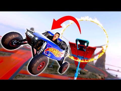 THE CRAZIEST HOT WHEELS STUNTS! (Forza Horizon 5)