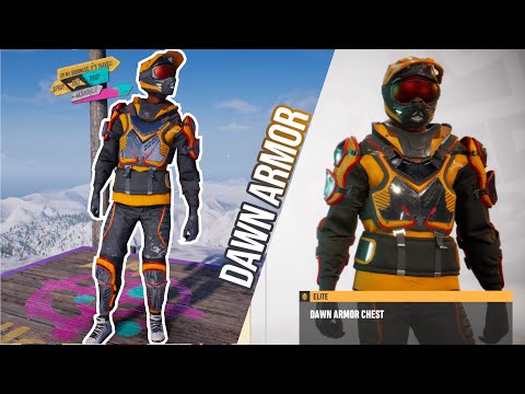 THE DAWN ARMOR // Riders Republic FINAL SEASON SKIN
