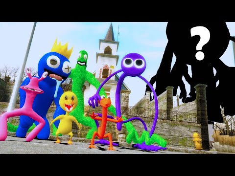 The Day All RAINBOW FRIENDS Combined (Garry's Mod)