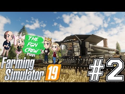 The FGN Crew Plays: Farming Simulator 2019 #2 – Human Stacking