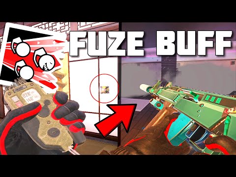 The FUZE BUFF is EPIC in Rainbow Six Siege