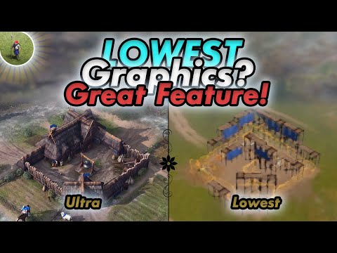 The Inclusive LOWEST Graphics in AoE4!