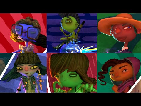 The Interns Scenes Compilation – Psychonauts 2 (PS5/XBOX/PC)[1080p60fps]