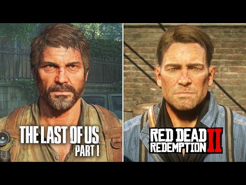 The Last of Us Remake vs Red Dead Redemption 2 – Physics and Details Comparison