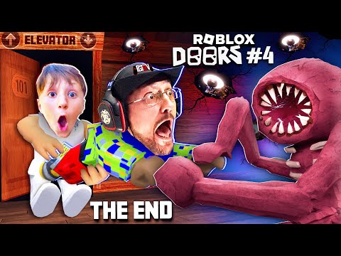 The Loser has WON! Roblox Doors 🚪 The End (FGTeeV vs. The Figure – 4th & Final Escape Journey)
