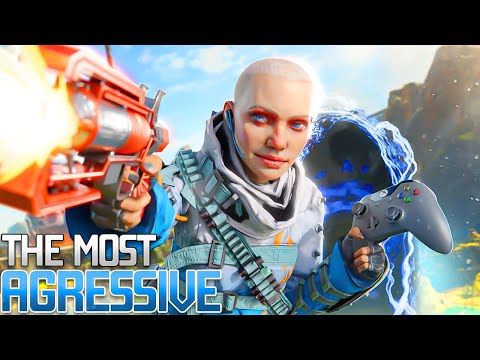 The Most AGRESSIVE PLAYER In Apex Legends…