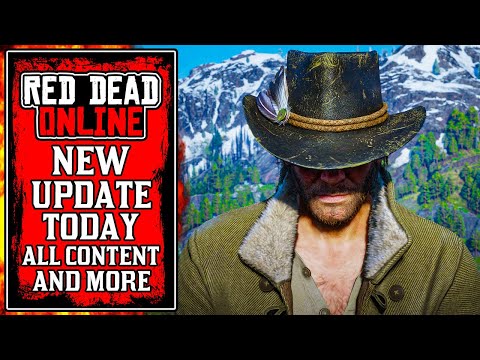 The NEW Red Dead Online UPDATE Today.. (RDR2)