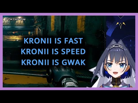 The Ouro Kronii Ghostrunner Supercut