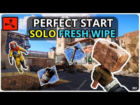 The OUTPOST Monument Is OP For SOLO Players STARTING FRESH WIPE!! – RUST SOLO