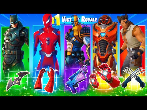 The *RANDOM* ZERO SUPERHERO BOSS Challenge in Fortnite!