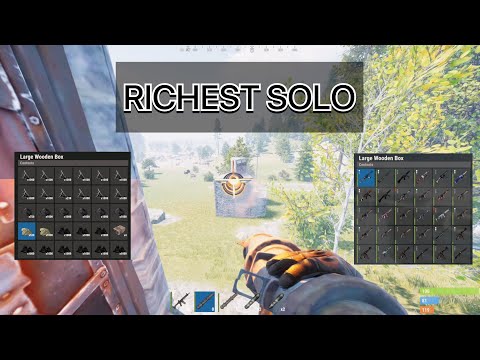 THE RICHEST SOLO – Rust Console Edition