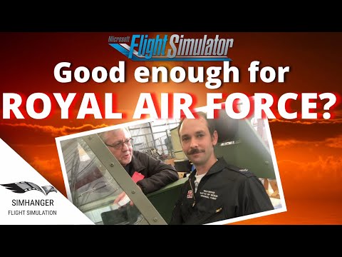 The ROYAL AIR FORCE adopt VR & Microsoft Flight Simulator. I asked the BBMF team why!