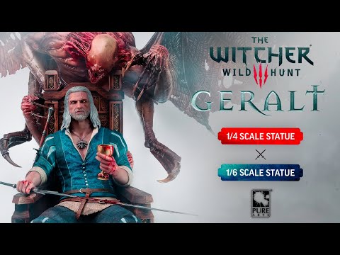 The Witcher 3: Wild Hunt – Blood & Wine Geralt 1/4 Scale Deluxe and 1/6 Statue Trailer!