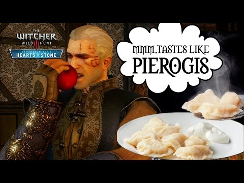 The Witcher 3: Wild Hunt – Hearts of Stone – Everything tastes like pierogis (Easter Egg)