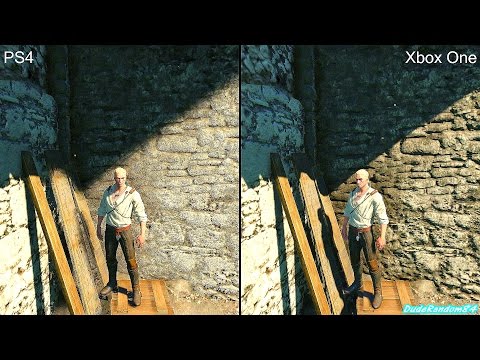 The Witcher 3 Wild Hunt PS4 Vs Xbox One Graphics Comparison