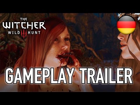 The Witcher 3 Wild Hunt – PS4/XB1/Steam – Gameplay Trailer (German)