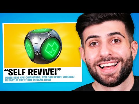 There's a "SELF REVIVE" in Fortnite Season 4!
